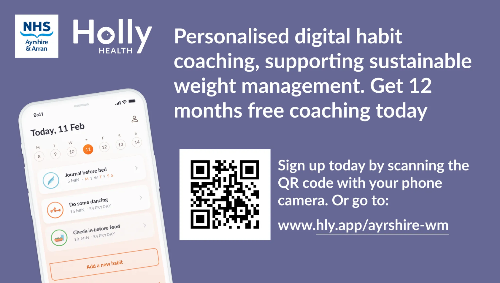 Holly health logo